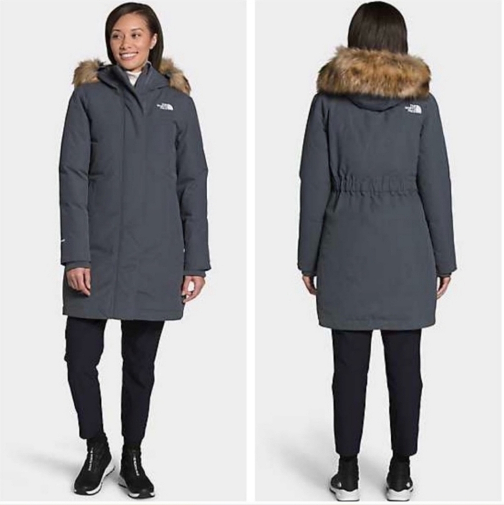 NWT The North Face Womens 2X Arctic Hooded Mid Down Parka